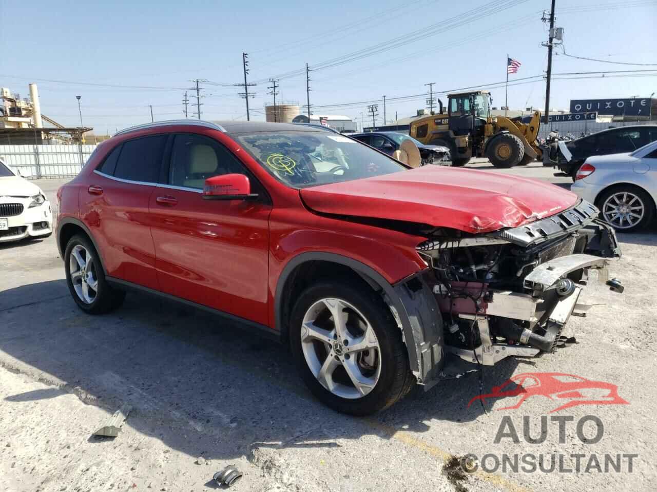 MERCEDES-BENZ GLA-CLASS 2018 - WDCTG4EB3JJ448300