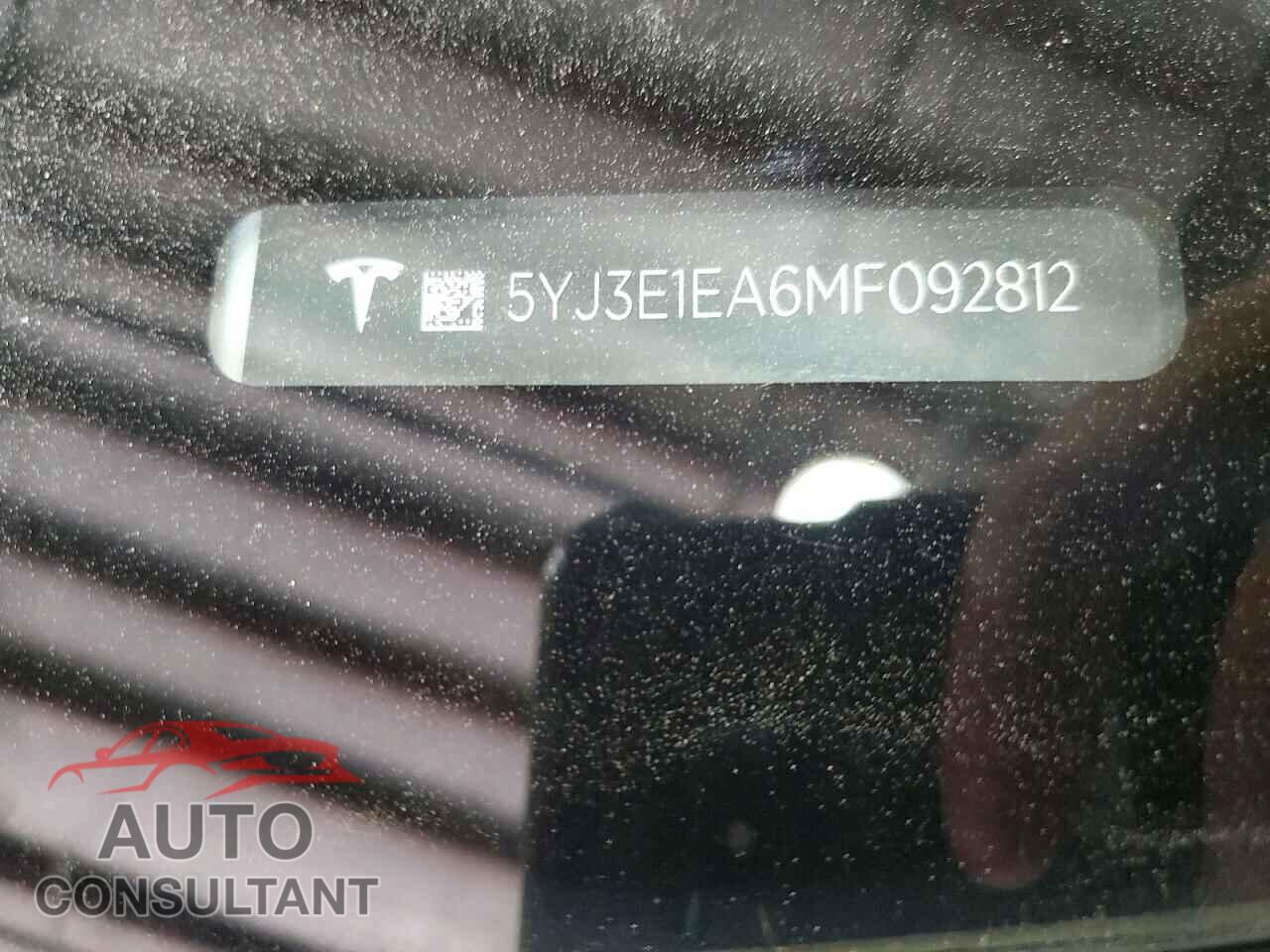 TESLA MODEL 3 2021 - 5YJ3E1EA6MF092812