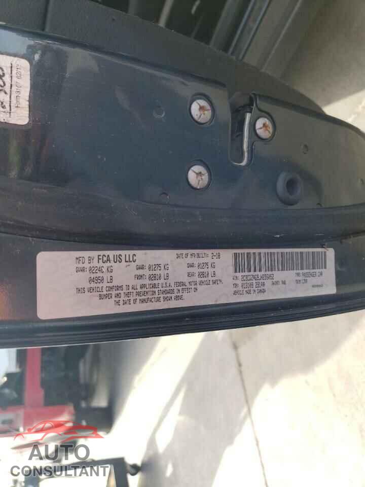 DODGE CHALLENGER 2018 - 2C3CDZAG9JH236052