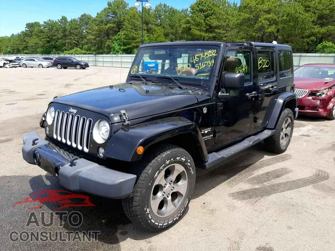 JEEP WRANGLER 2017 - 1C4BJWEG2HL516739