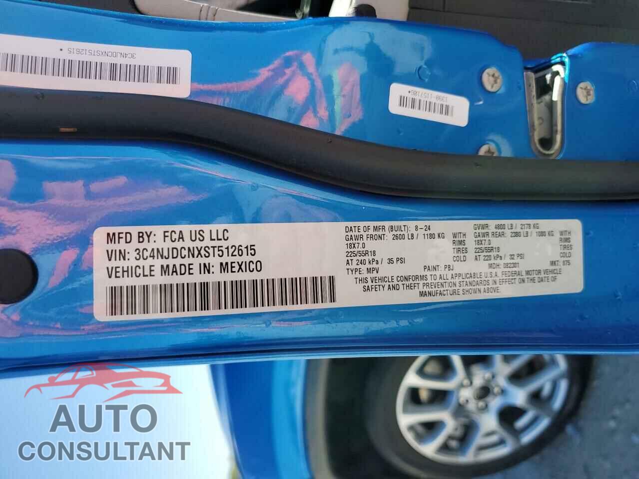 JEEP COMPASS 2025 - 3C4NJDCNXST512615
