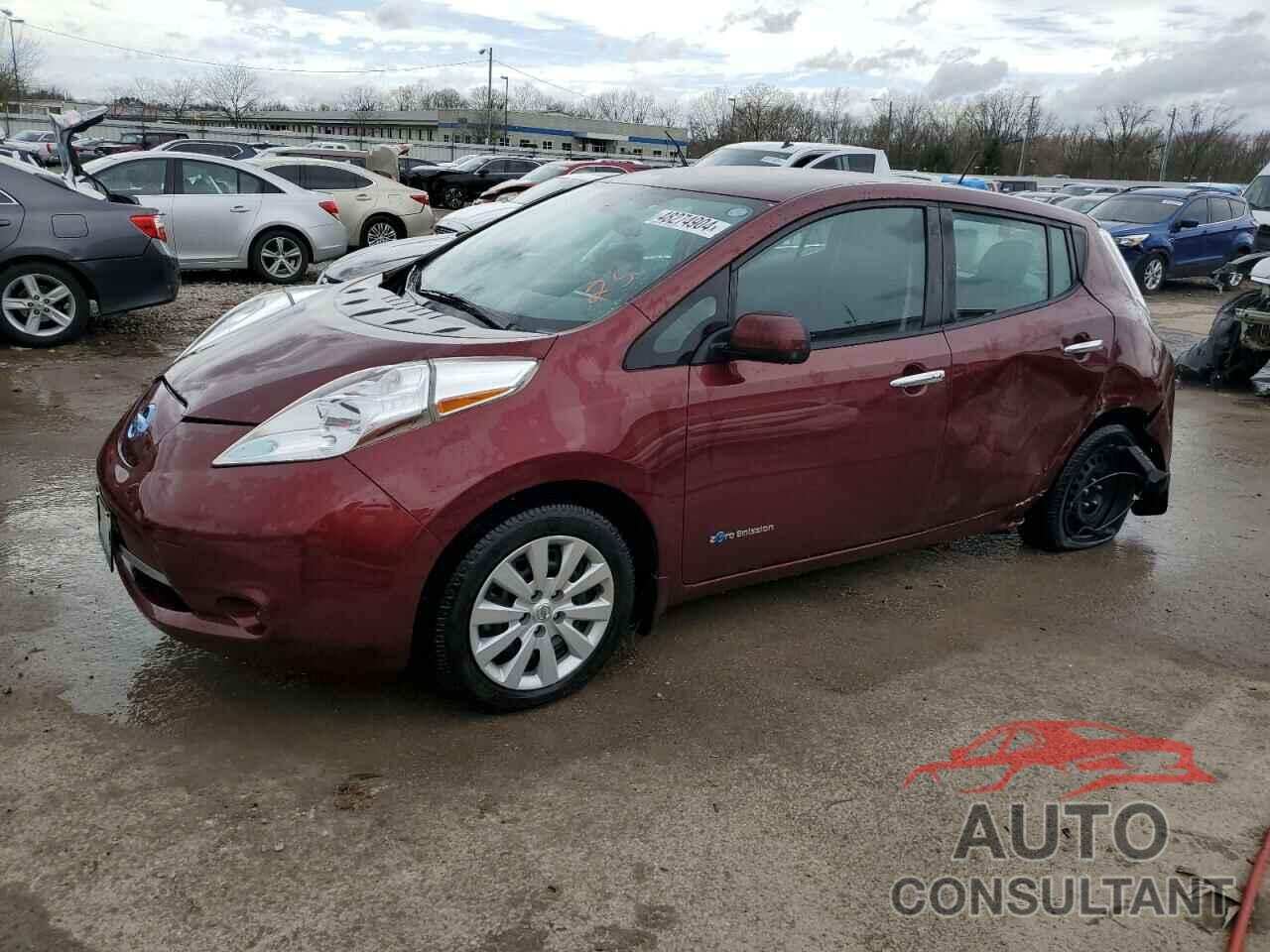 NISSAN LEAF 2017 - 1N4BZ0CP4HC300129