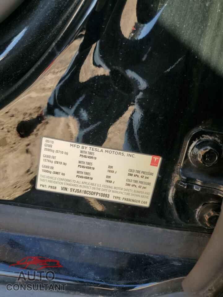 TESLA MODEL S 2013 - 5YJSA1BC5DFP10893