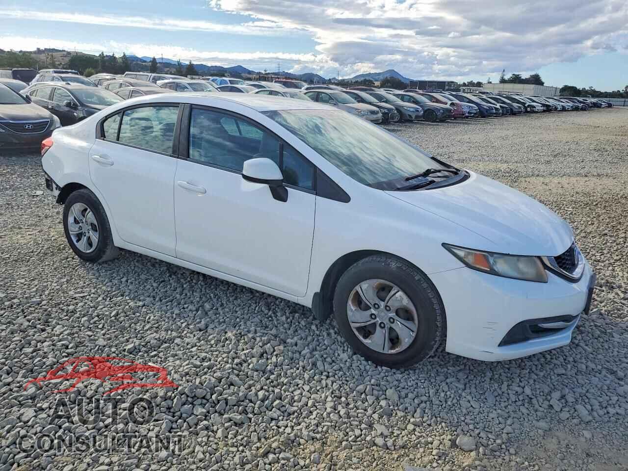 HONDA CIVIC 2013 - 19XFB2F57DE245457