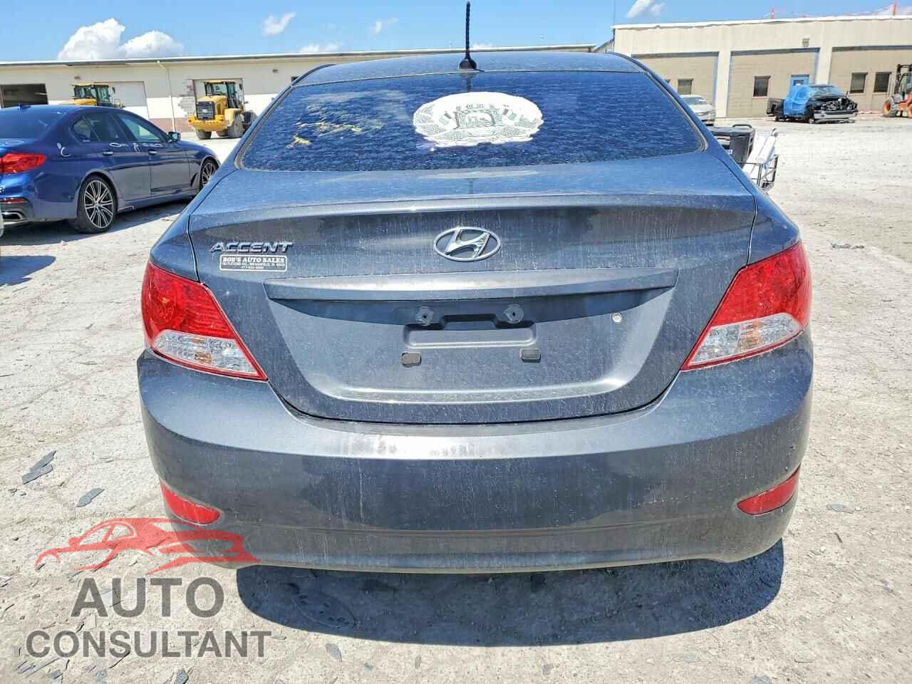 HYUNDAI ACCENT 2012 - KMHCU4AE1CU211445