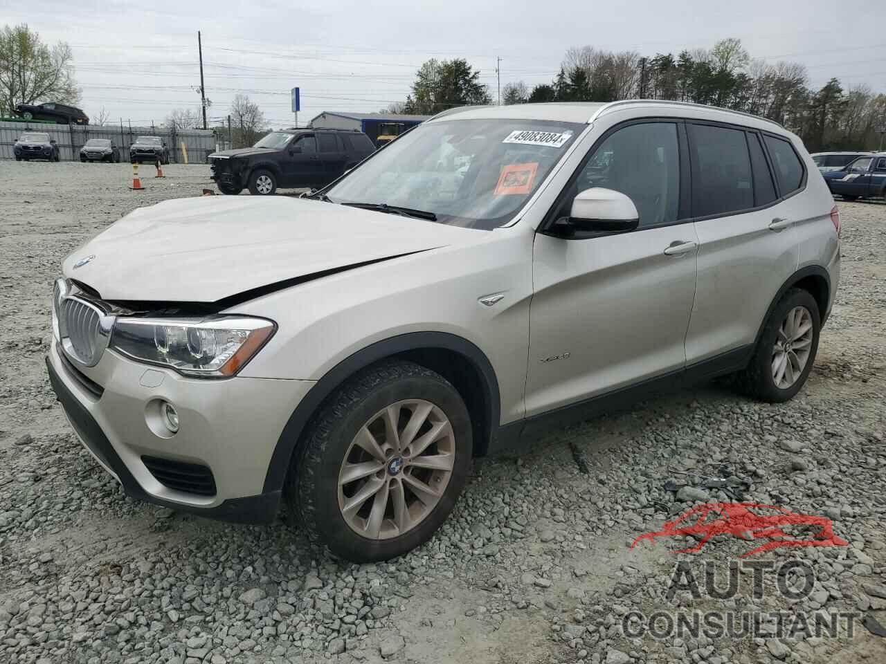 BMW X3 2016 - 5UXWX9C59G0D72885