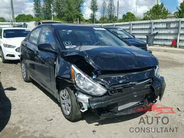 HYUNDAI ACCENT 2017 - KMHCT4AE6HU341036