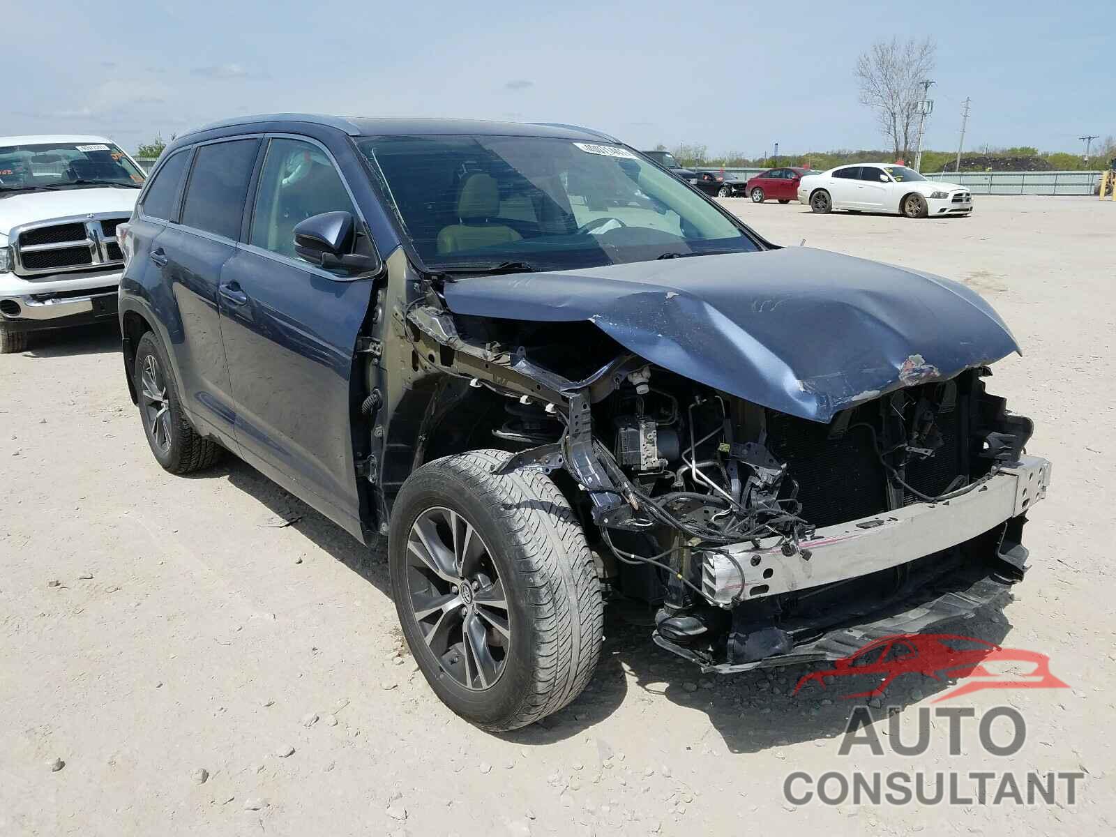 TOYOTA HIGHLANDER 2016 - 5TDJKRFH8GS257964