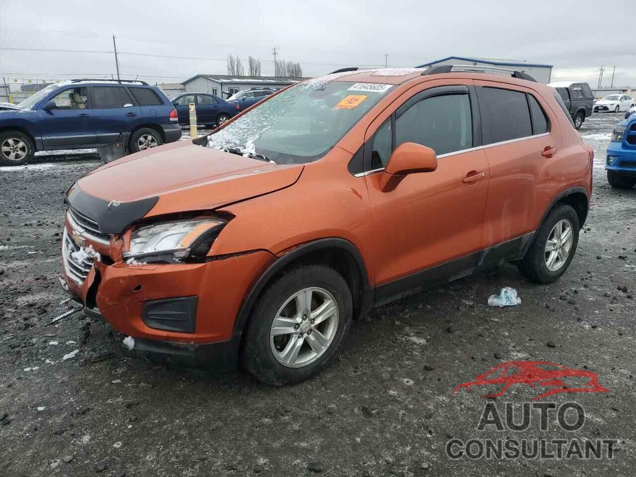 CHEVROLET TRAX 2016 - KL7CJPSB2GB549308