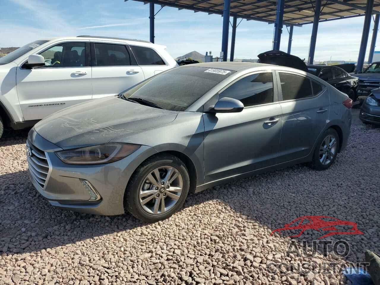 HYUNDAI ELANTRA 2018 - KMHD84LF2JU616211
