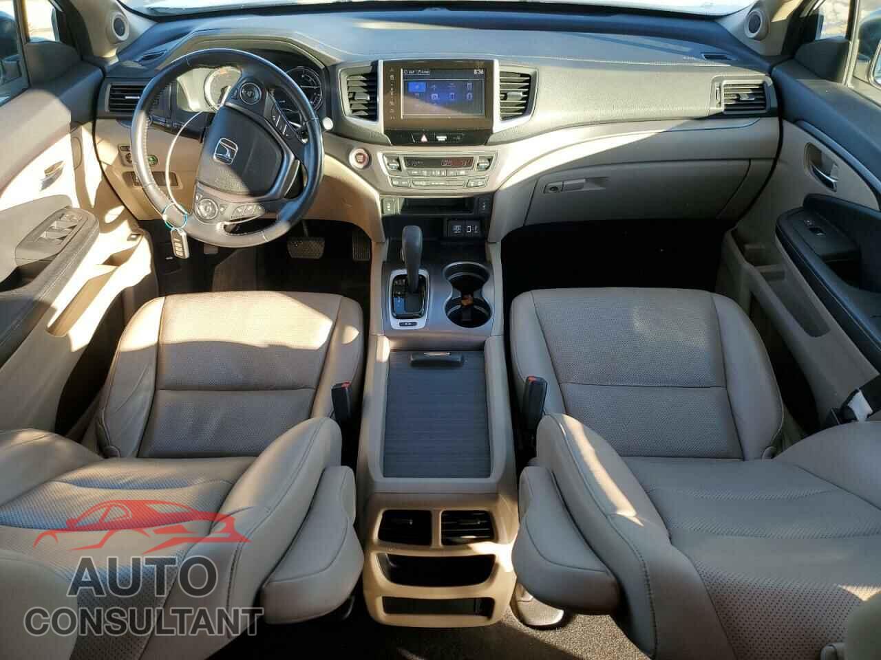 HONDA RIDGELINE 2017 - 5FPYK3F62HB034505