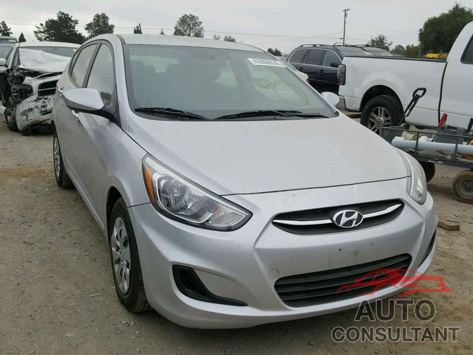 HYUNDAI ACCENT 2017 - KMHCT5AE4HU348539