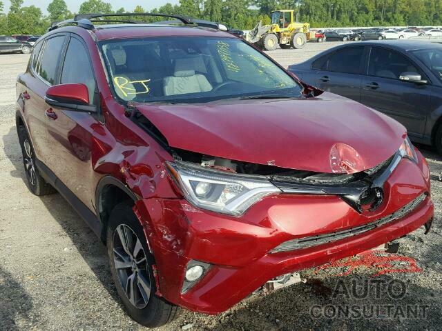 TOYOTA RAV4 XLE 2018 - 2T3WFREV9JW430396
