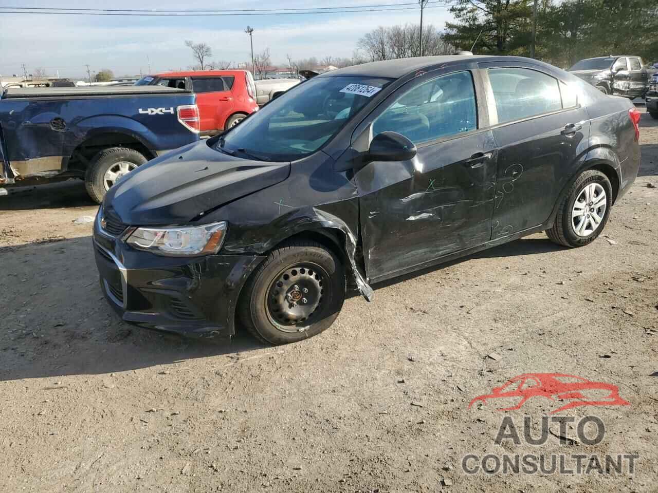 CHEVROLET SONIC 2017 - 1G1JB5SHXH4105110