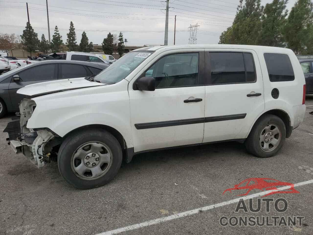 HONDA PILOT 2013 - 5FNYF3H29DB042859