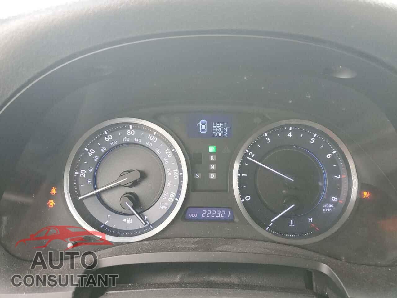 LEXUS IS 2011 - JTHBF5C27B5149589