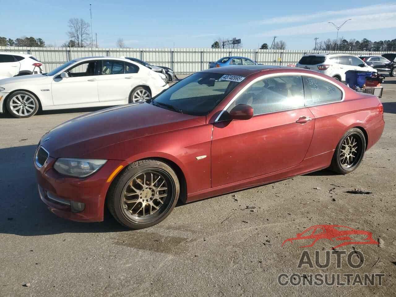 BMW 3 SERIES 2012 - WBAKG7C58CE802532