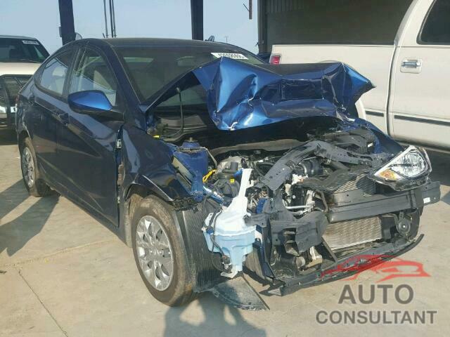 HYUNDAI ACCENT 2017 - KMHCT4AE9HU319256