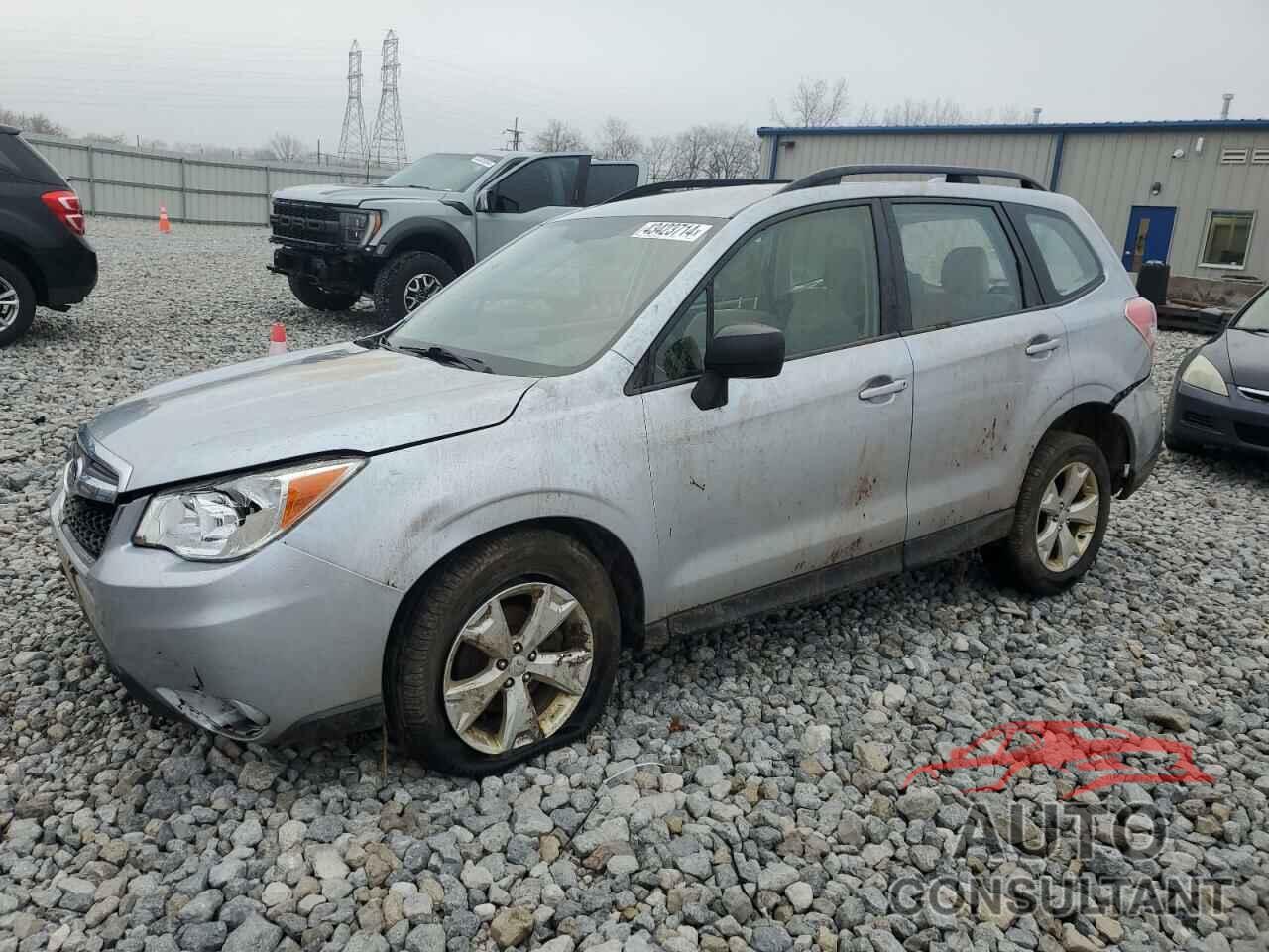 SUBARU FORESTER 2016 - JF2SJABC8GH469420