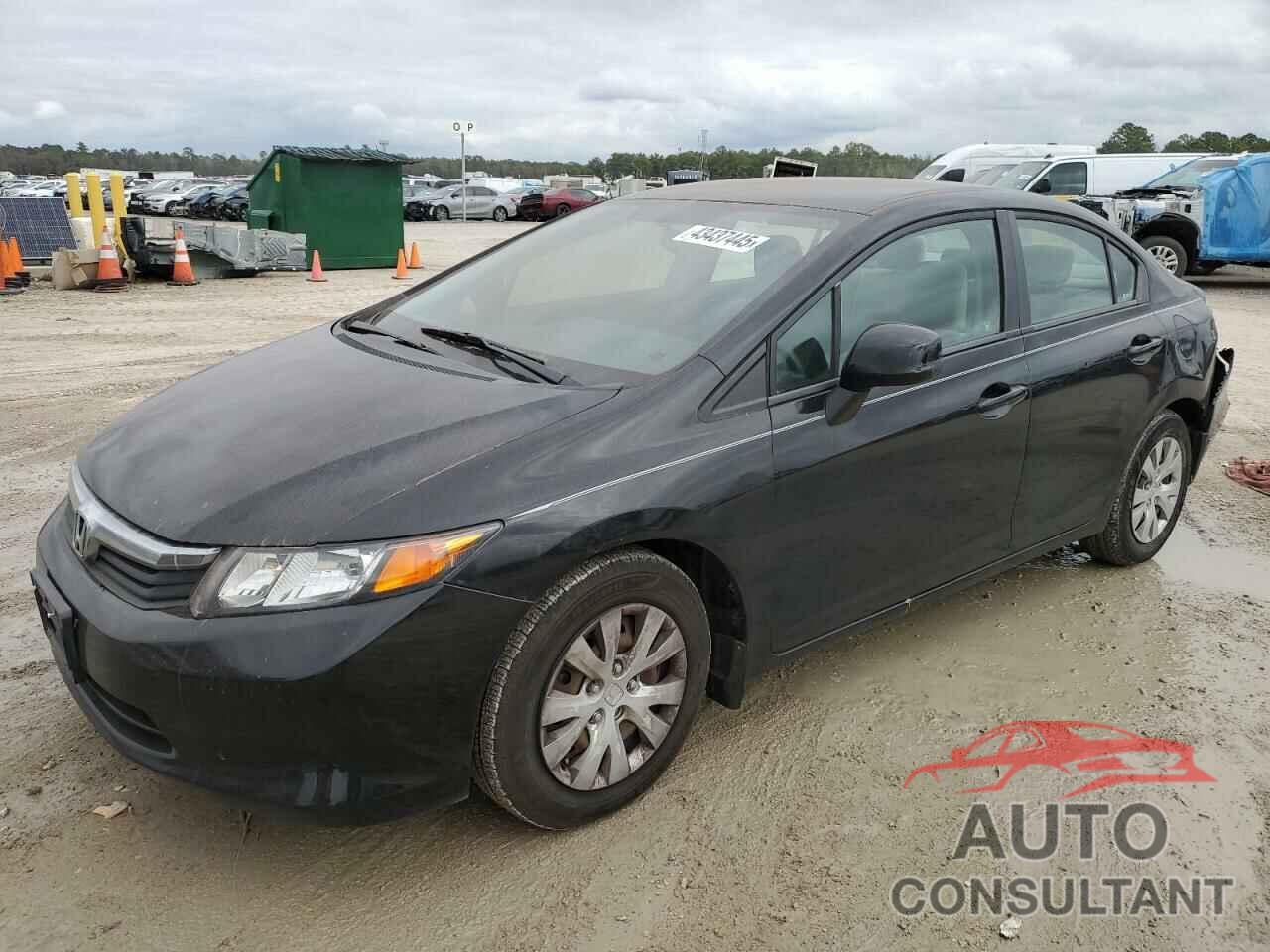 HONDA CIVIC 2012 - 19XFB2F51CE056902