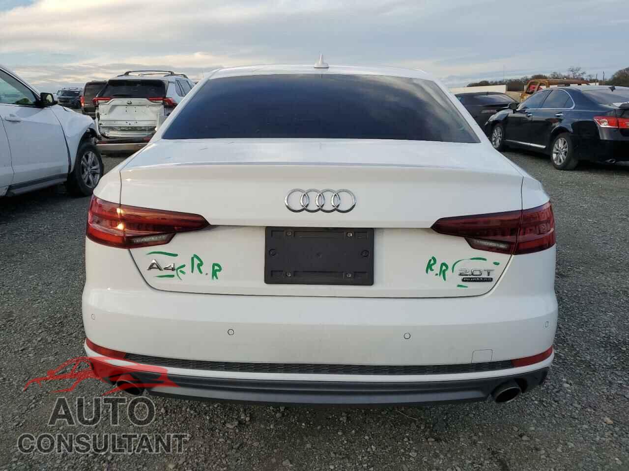 AUDI A4 2018 - WAUENAF47JA149375