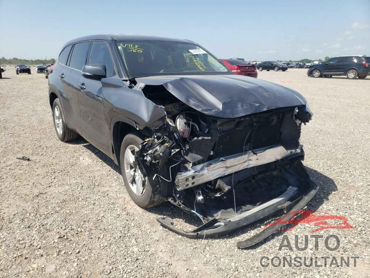 TOYOTA HIGHLANDER 2020 - 5TDCZRAHXLS505895
