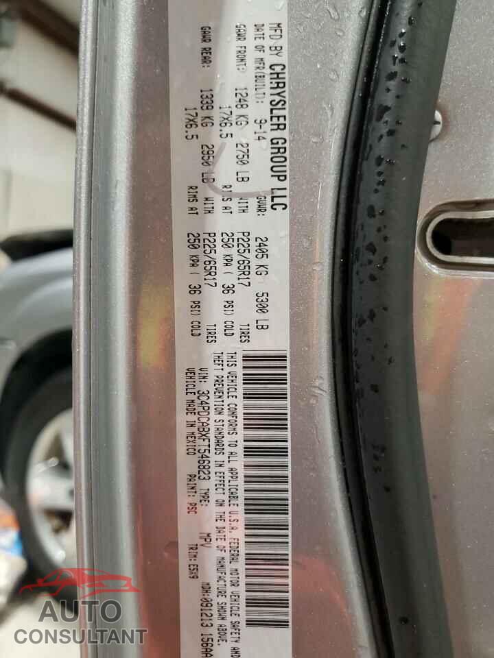 DODGE JOURNEY 2015 - 3C4PDCABXFT546823