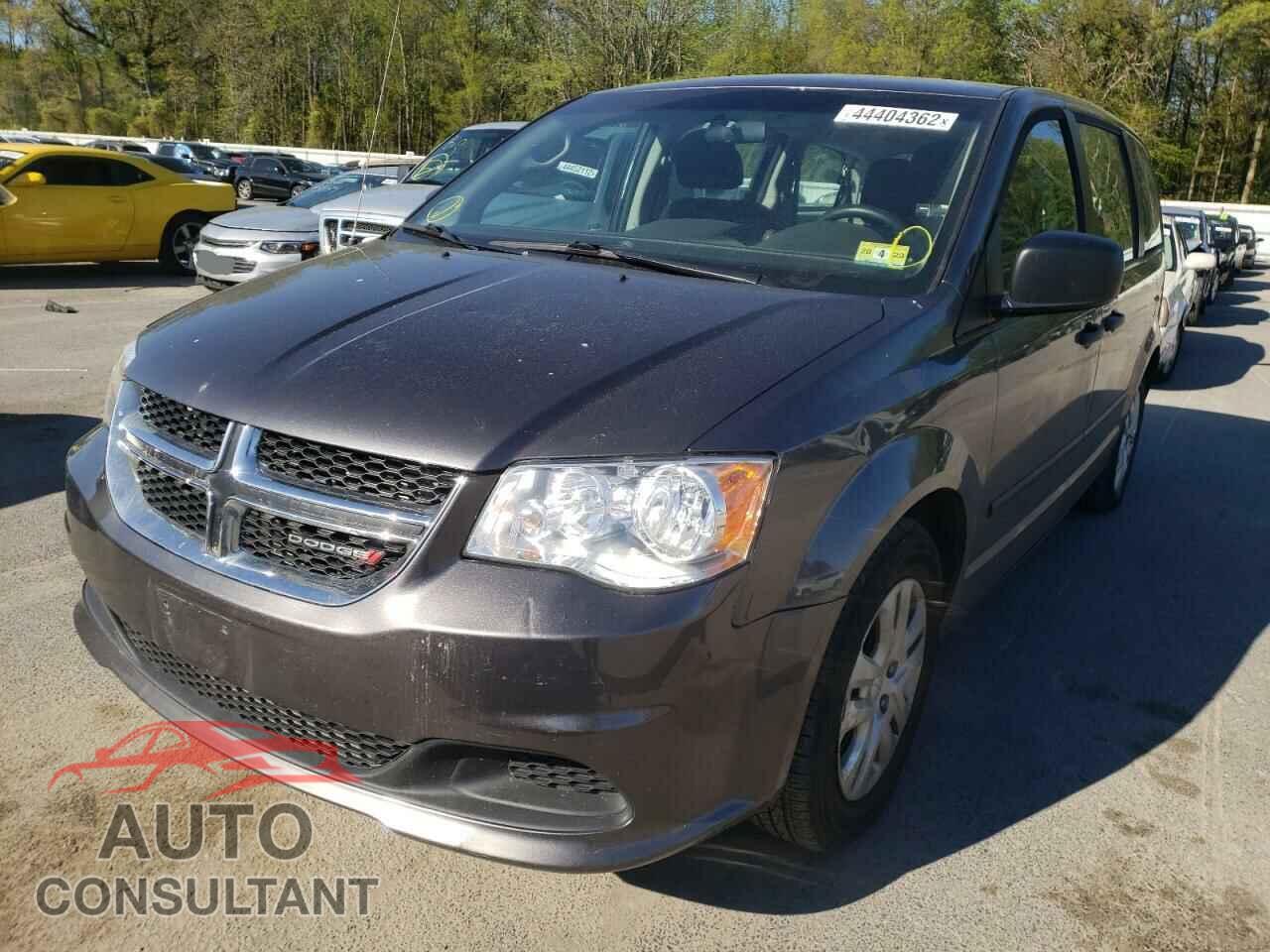 DODGE CARAVAN 2016 - 2C4RDGBG2GR398469