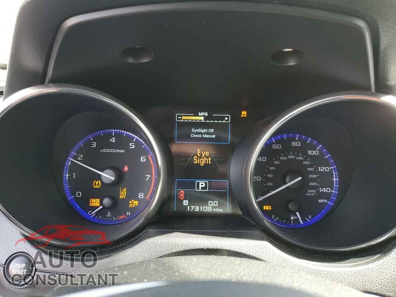 SUBARU OUTBACK 2016 - 4S4BSAFC3G3339690