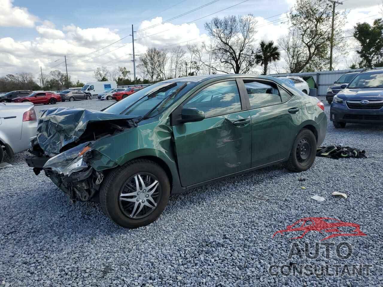 TOYOTA COROLLA 2016 - 2T1BURHE1GC580781