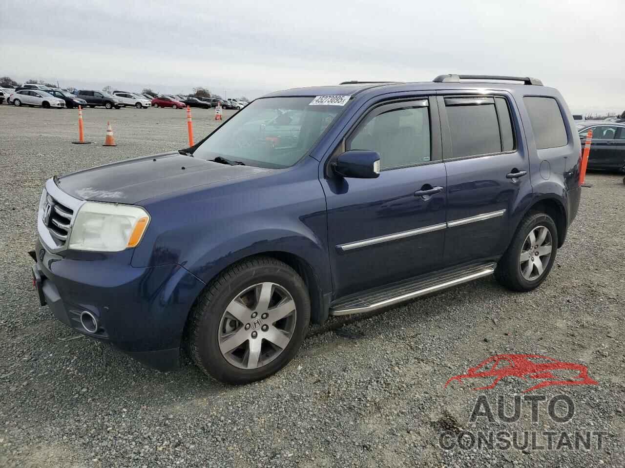 HONDA PILOT 2013 - 5FNYF4H91DB085370