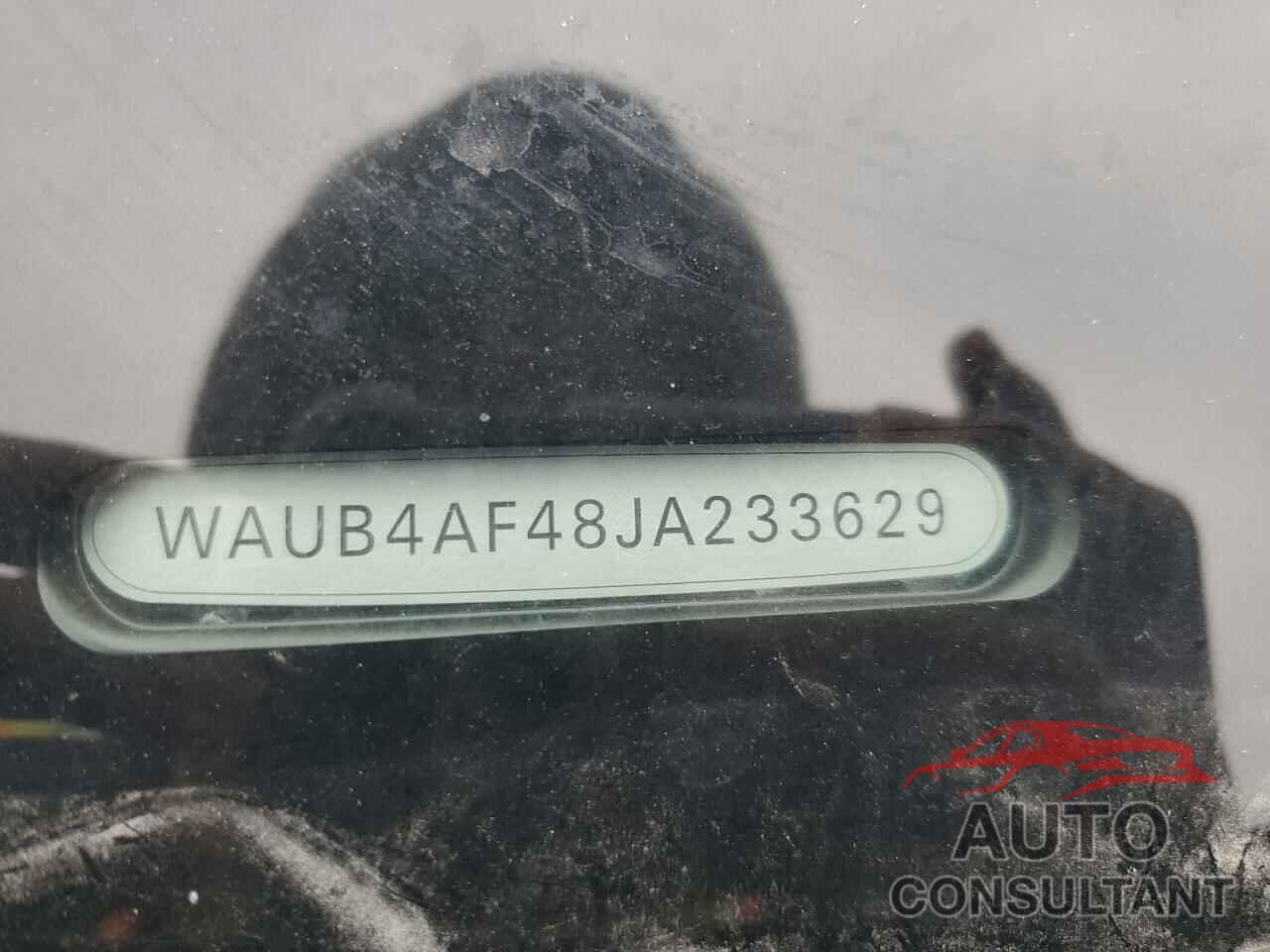 AUDI S4/RS4 2018 - WAUB4AF48JA233629