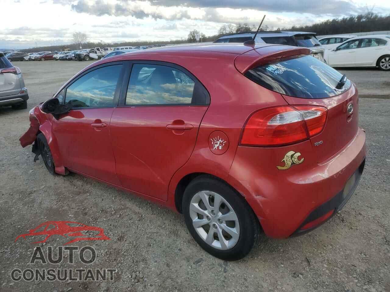 KIA RIO 2012 - KNADM5A39C6013680