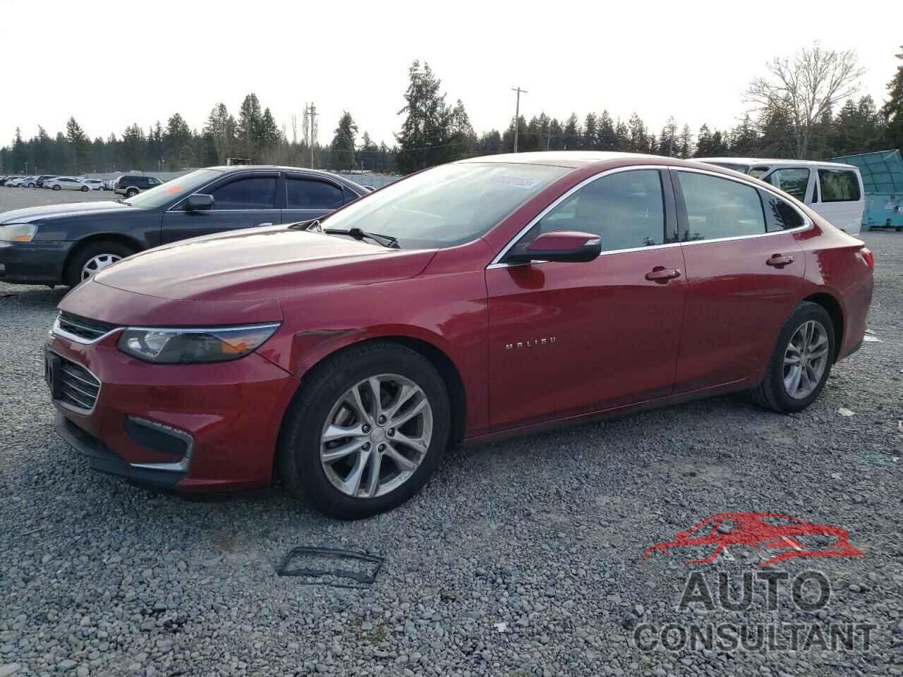 CHEVROLET MALIBU 2017 - 1G1ZE5ST4HF276485