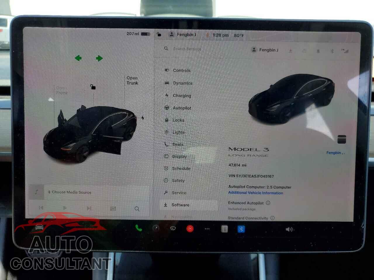 TESLA MODEL 3 2018 - 5YJ3E1EA5JF045167