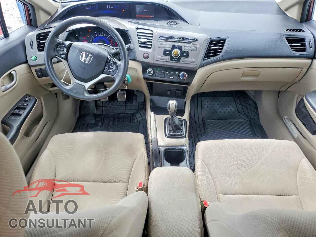 HONDA CIVIC 2012 - 19XFB2E51CE035372