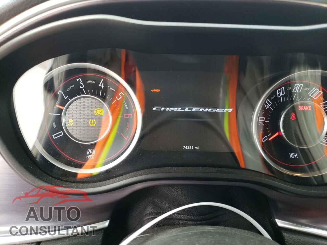 DODGE CHALLENGER 2016 - 2C3CDZBT0GH171581