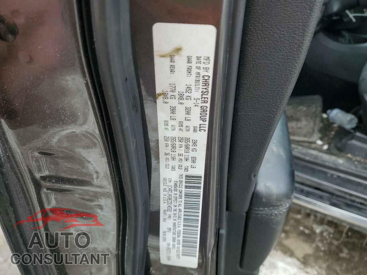 DODGE DURANGO 2014 - 1C4RDJAG0EC514532