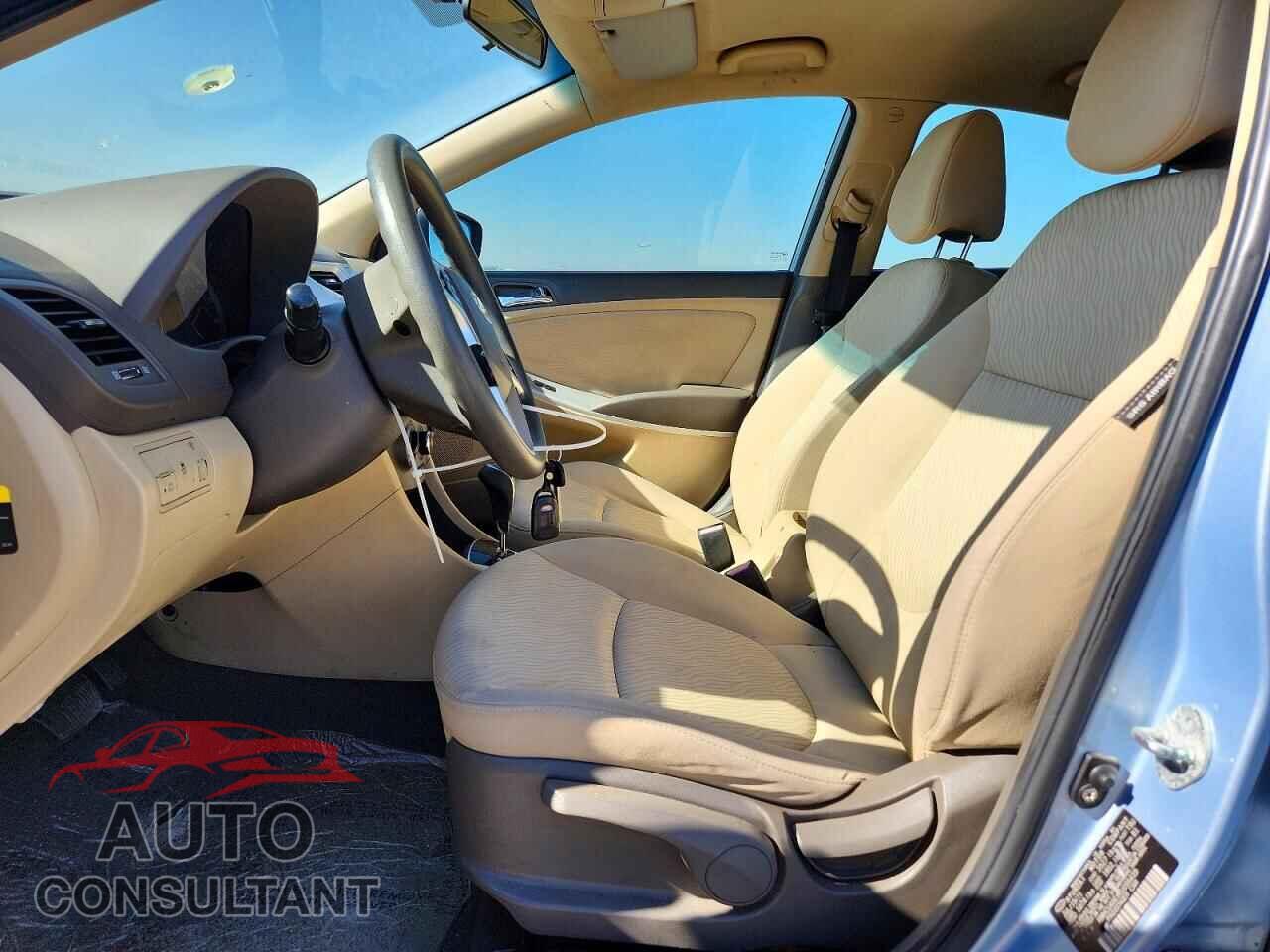 HYUNDAI ACCENT 2012 - KMHCU4AEXCU096439