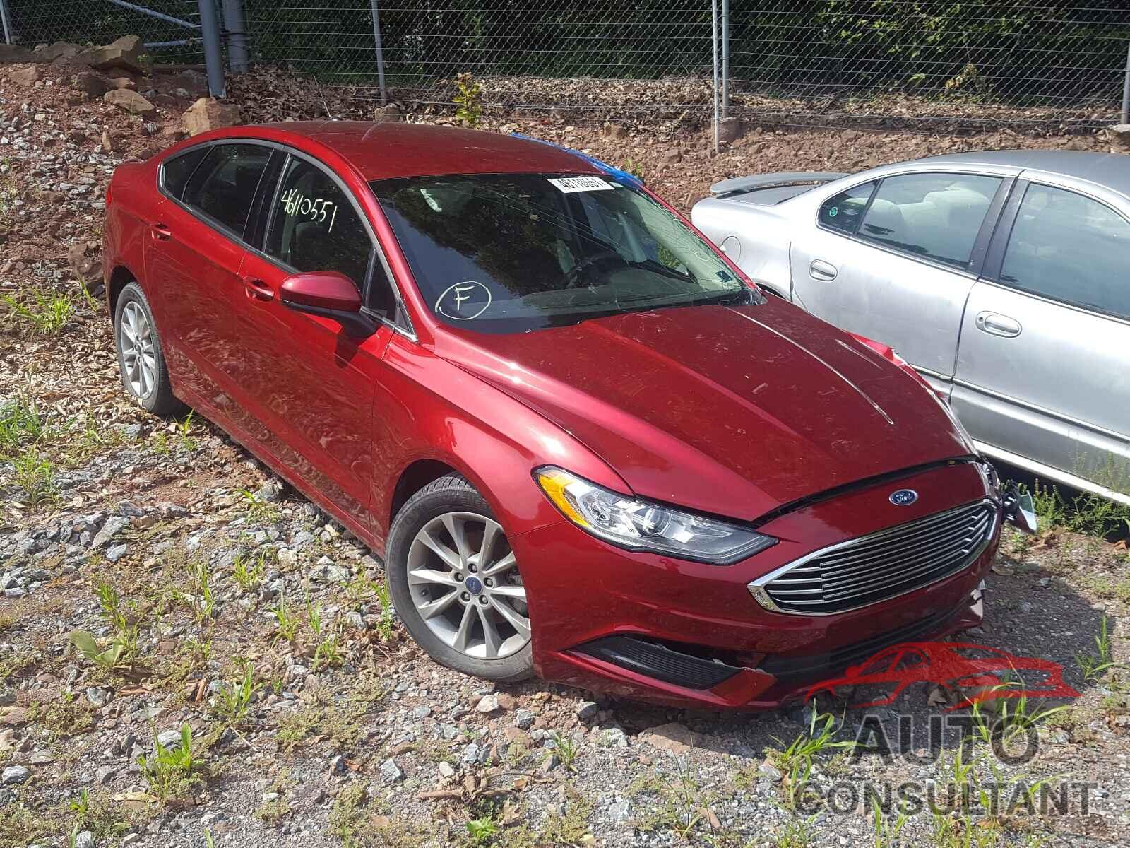 FORD FUSION 2017 - 3FA6P0H77HR377191