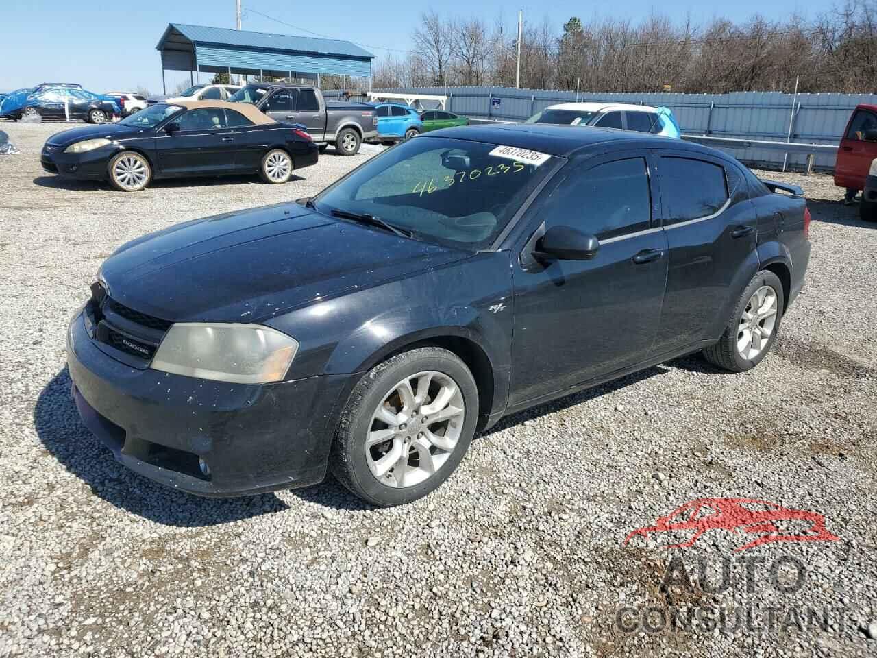 DODGE AVENGER 2012 - 1C3CDZBG9CN151432