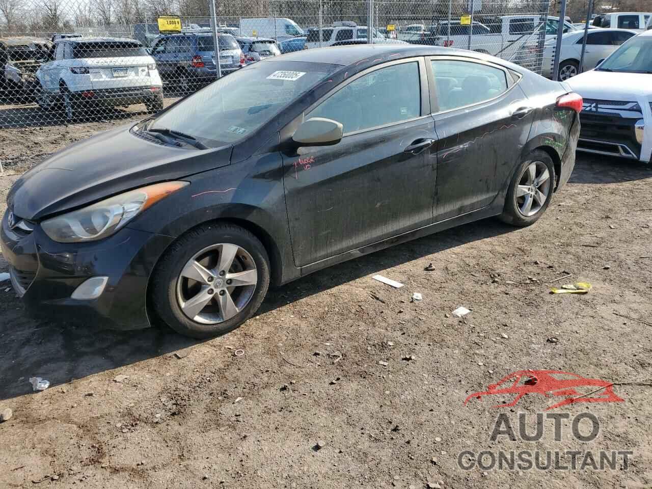 HYUNDAI ELANTRA 2012 - KMHDH4AE3CU254614