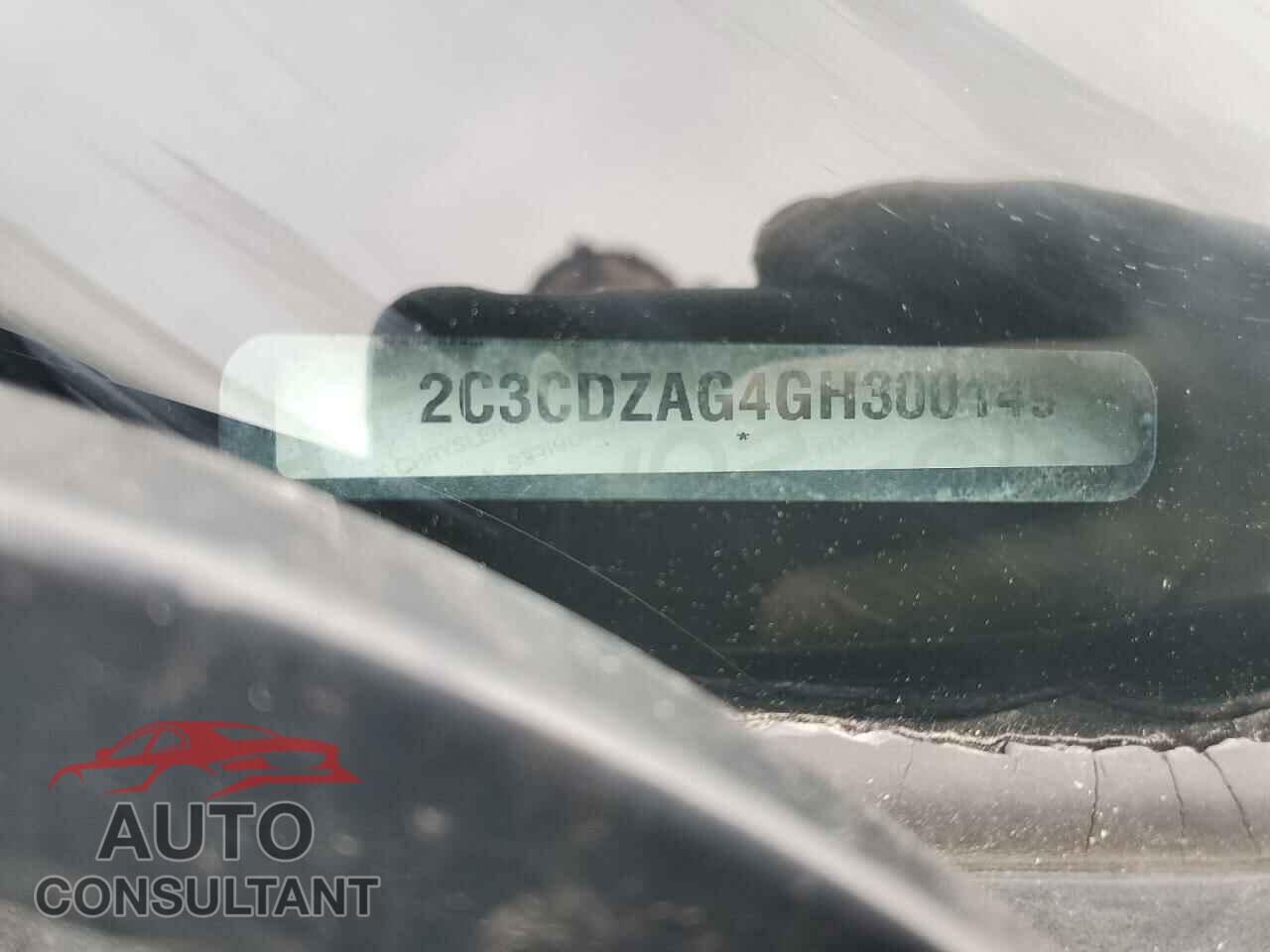 DODGE CHALLENGER 2016 - 2C3CDZAG4GH300149