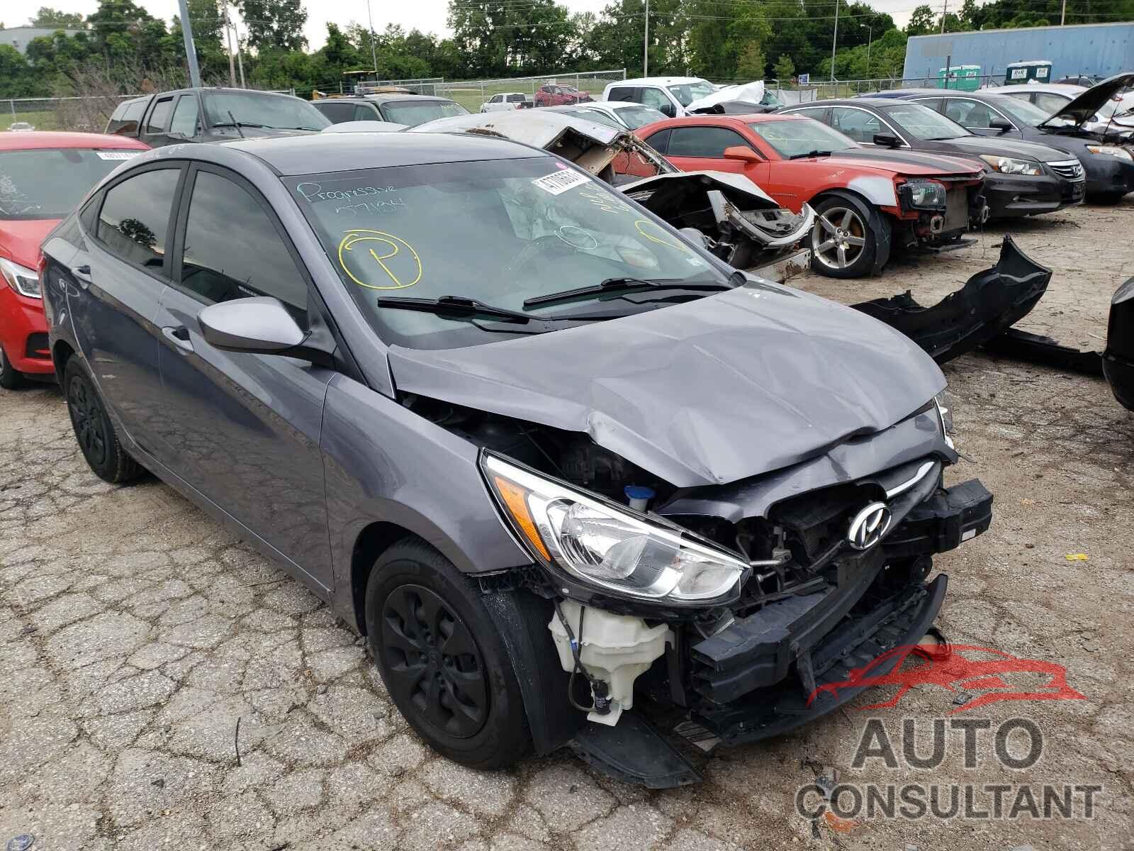 HYUNDAI ACCENT 2016 - KMHCT4AE9GU076031