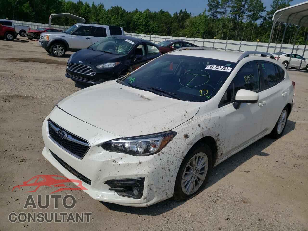 SUBARU IMPREZA 2018 - 4S3GTAD68J3736985