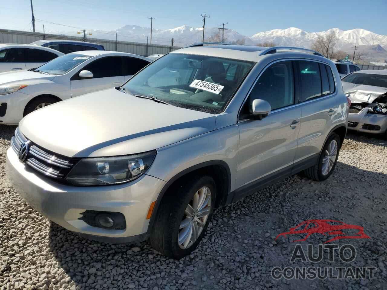 VOLKSWAGEN TIGUAN 2012 - WVGBV7AX0CW558457