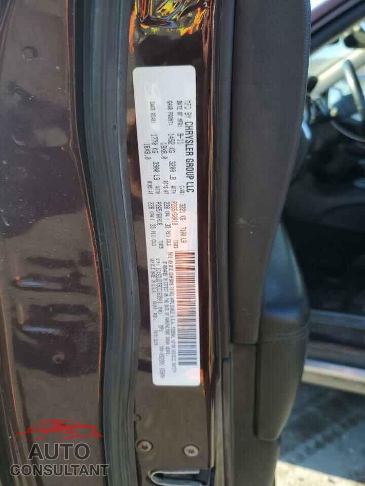 DODGE DURANGO 2012 - 1C4SDJDT9CC163501