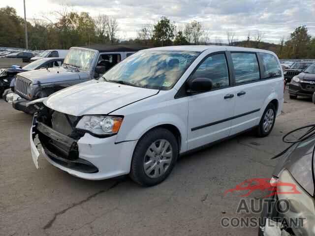 DODGE CARAVAN 2016 - 2C4RDGBG4GR267043