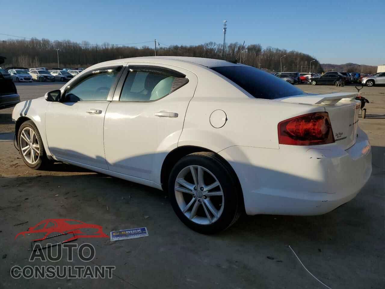 DODGE AVENGER 2012 - 1C3CDZEG1CN150772