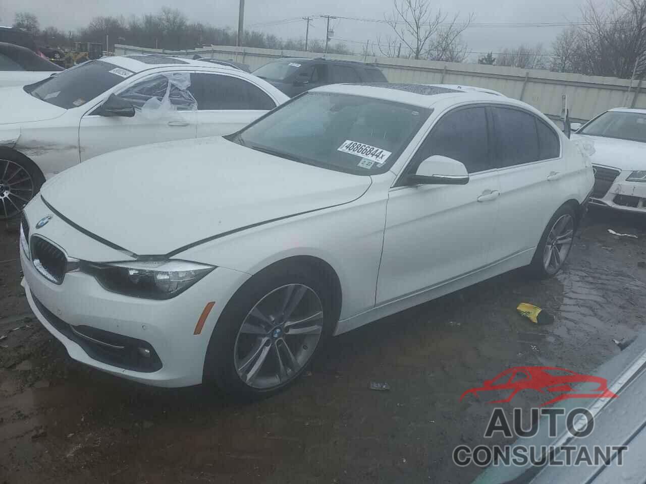 BMW 3 SERIES 2017 - WBA8D9G52HNU60964